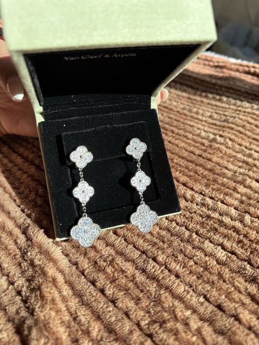 Дамски обеци Van Cleef & arpels
