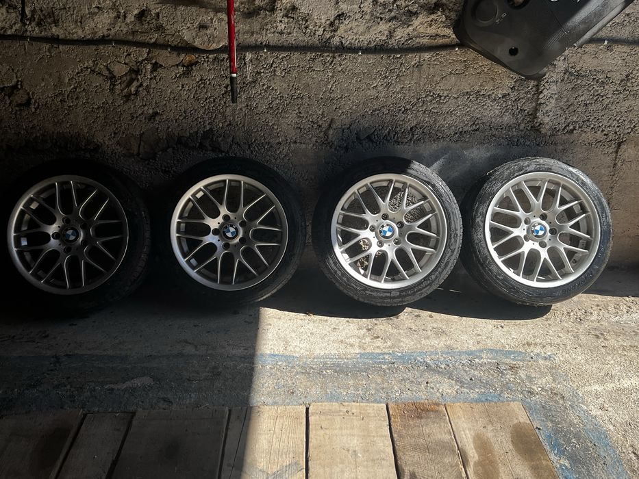 Jante bmw pe 17 inch cu cauciucuri de vara