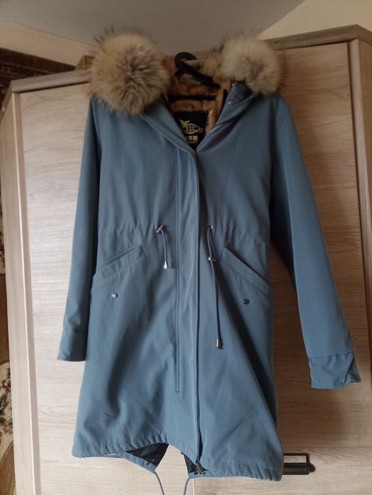 Парка из натурального меха