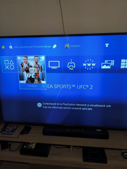 Vind Ps 4 Slim de 1 Tera, stare foarte bună de funcționare la 599 lei!