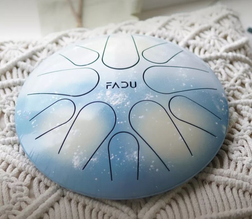 Глюкофон "Луна" от бренда FADU DRUM ручной работы, настроенный
