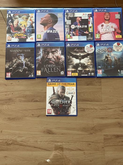 God of War, Batman, The Witcher, GTA, и др. за PS4