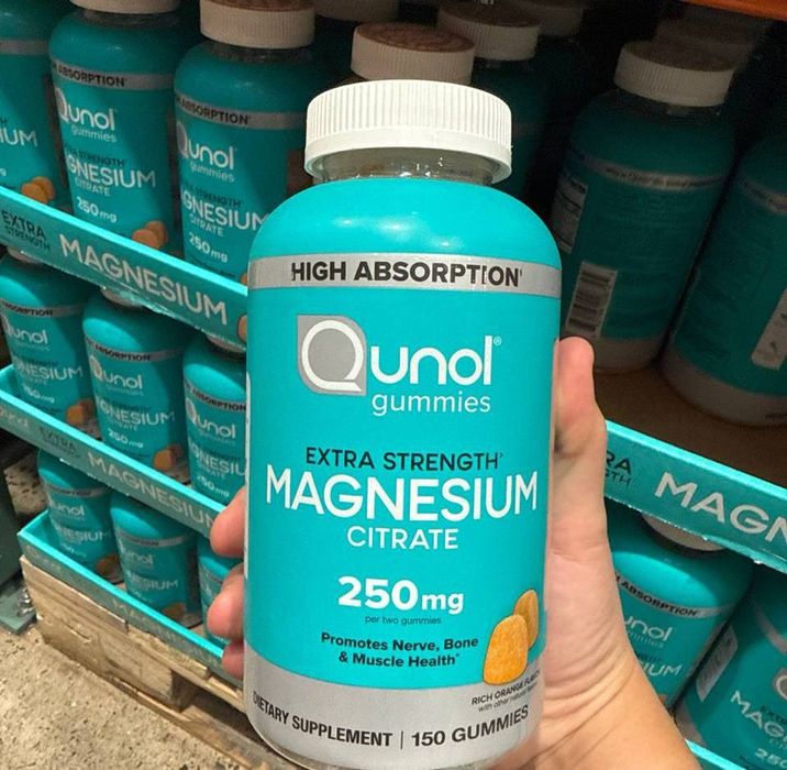 Qunol Magnesium Citrate 250 mg 150 мармеладки