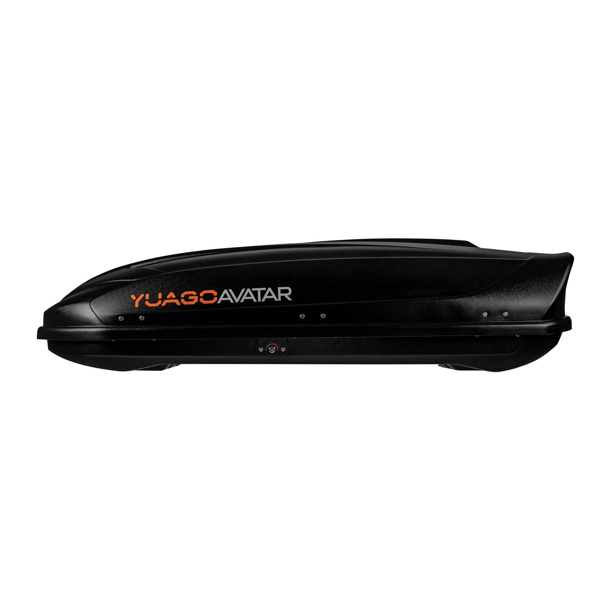 Автобокс YUAGO “Avatar” черный (матовый) двустороний 460 л.