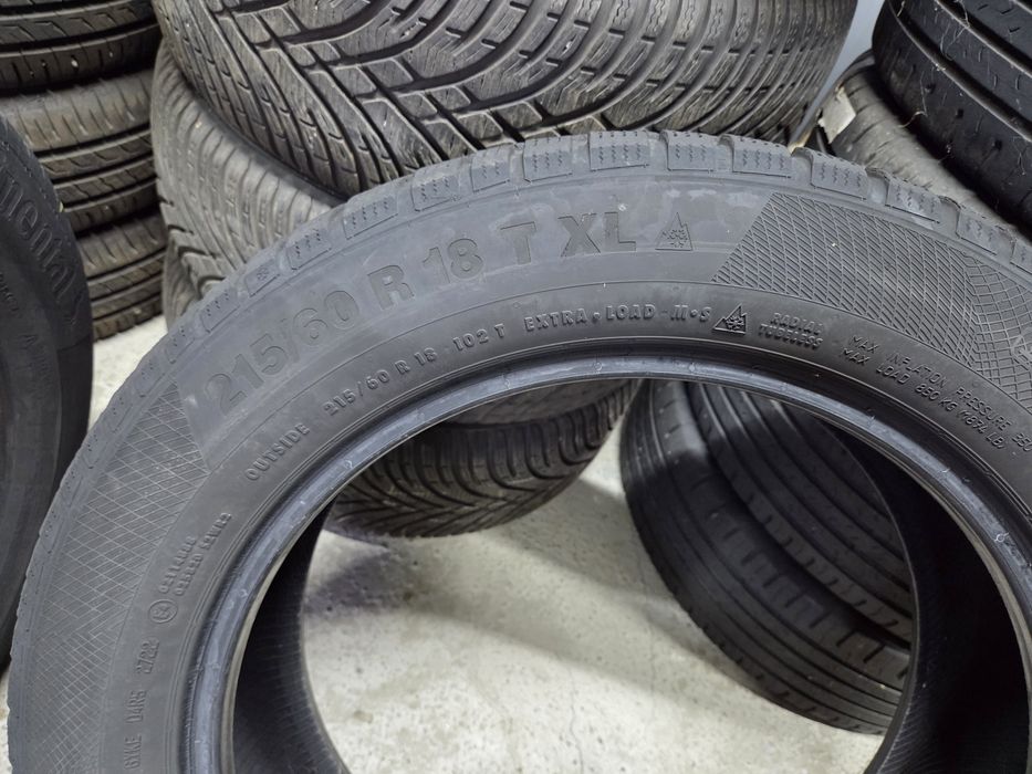 Set 2 anvelope SH iarna Continental 215/60/18 dot 200
