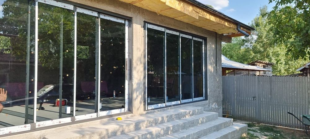Comercializare și montaj închideri terase balcoane foisoare cu sticlă