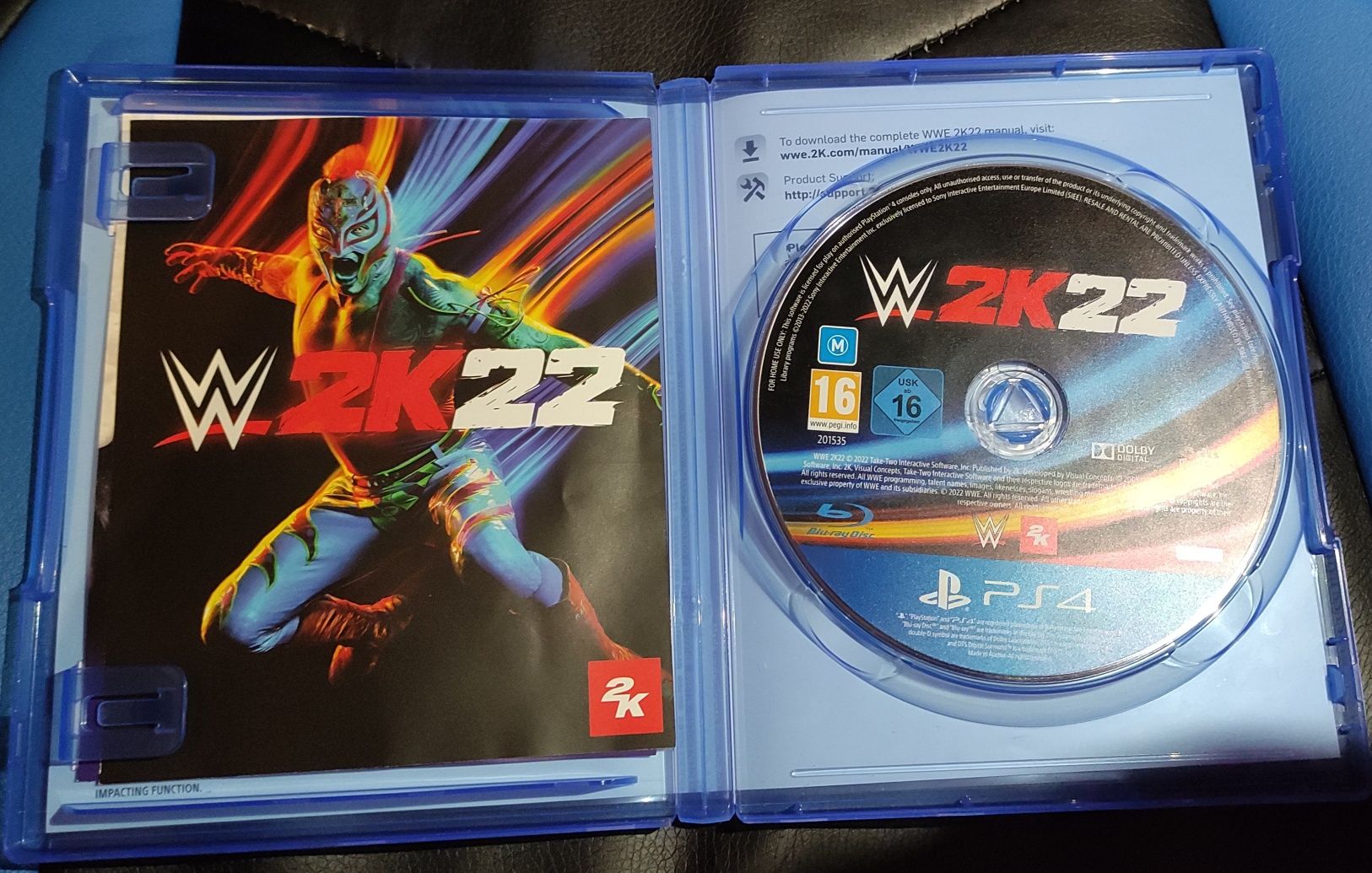 Продавам игра за PS4 WWE 2k22!