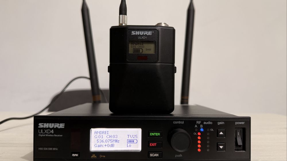 Microfon Shure ULXD 14 Instrument