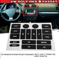 Stikere butoane radio Volkswagen golf Touran
