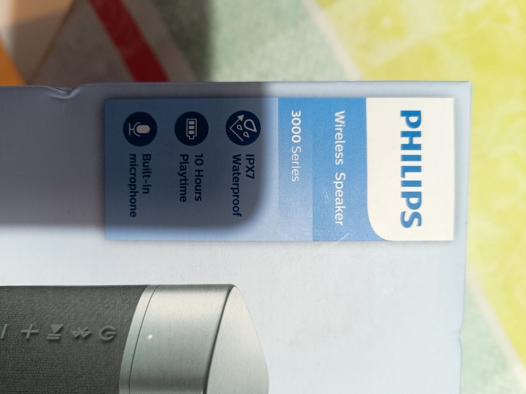 Boxa portabila wireless Philips TAS3505/00, 5W, Negru (nou, sigilat)