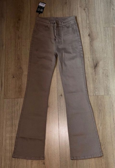 Blugi evazați Fenzy - camel