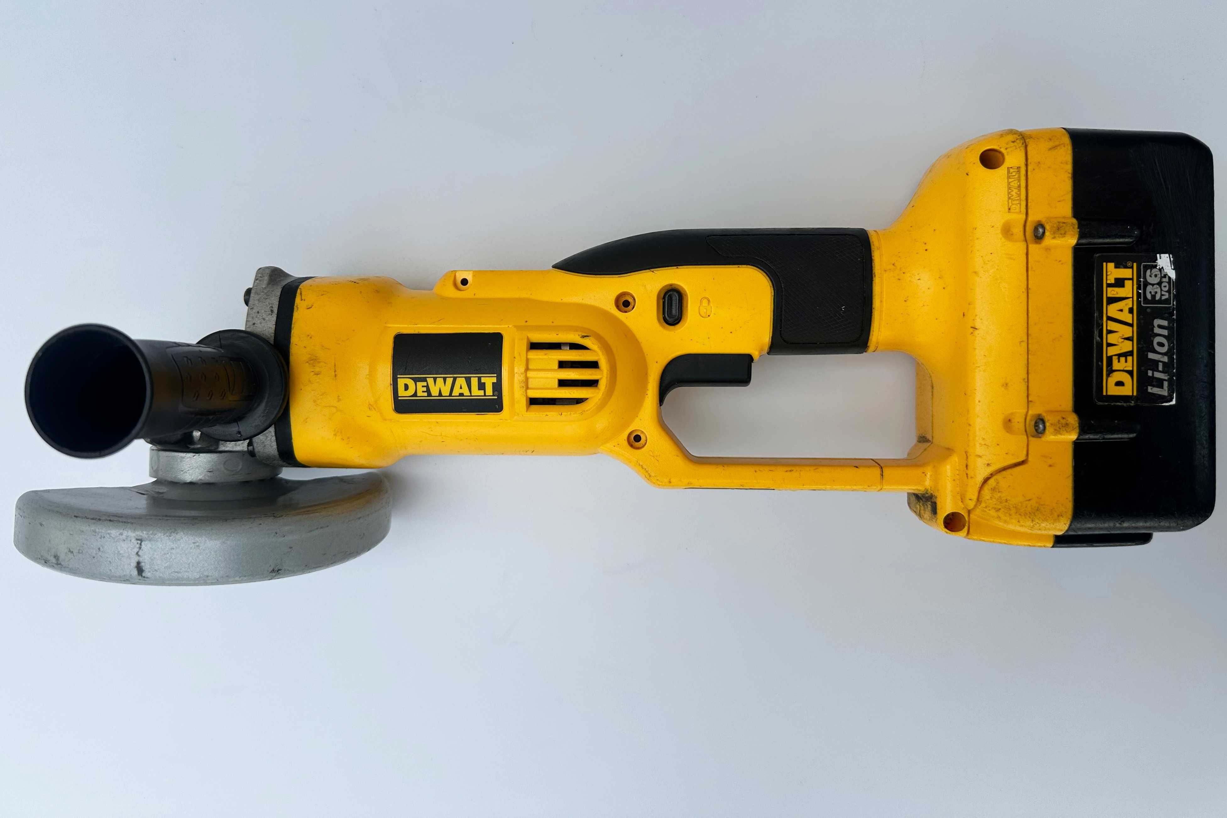 Dewalt DC415 - Мощен акумулаторен ъглошлайф 36V