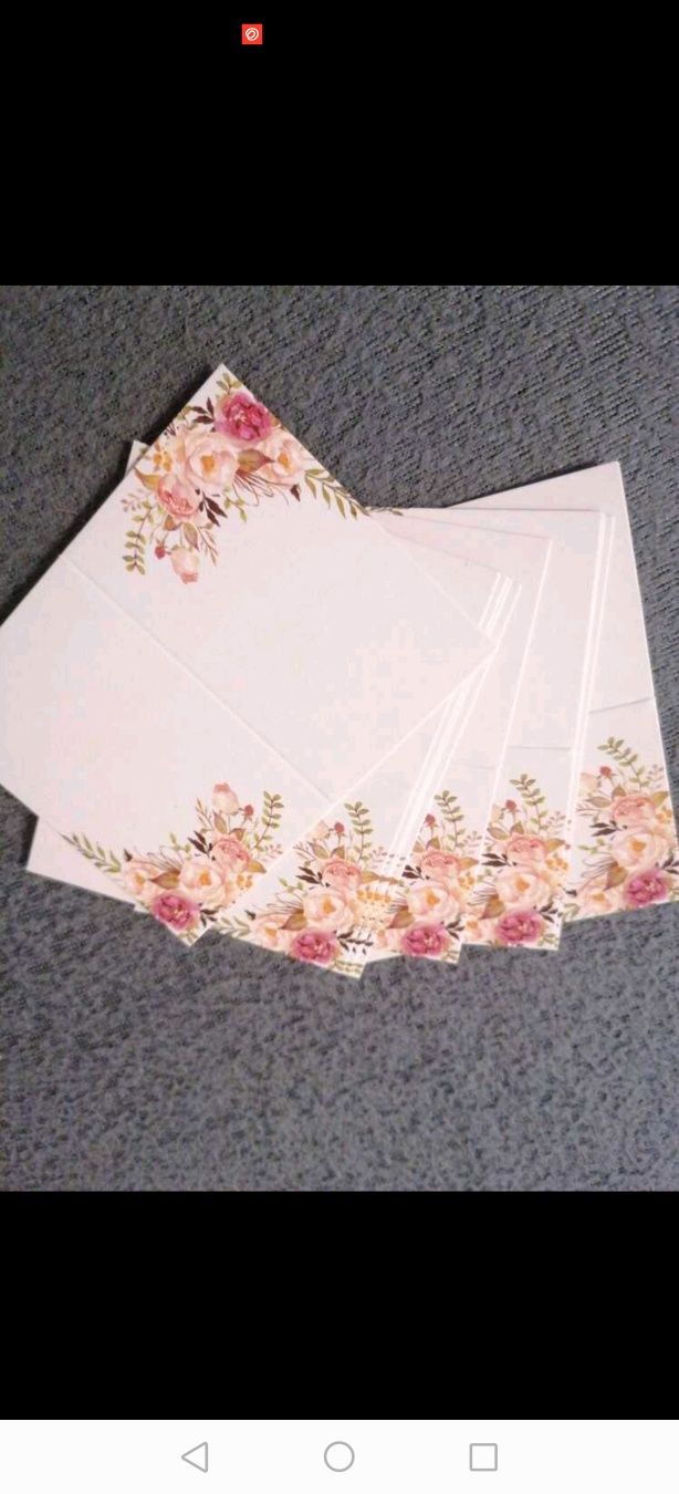 Картички и стикери Handmade, Thank You. 30бр/200бр