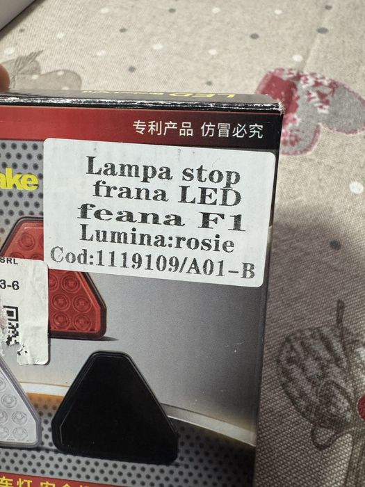 Emblema Porsche turbo , Stop frana Led F1