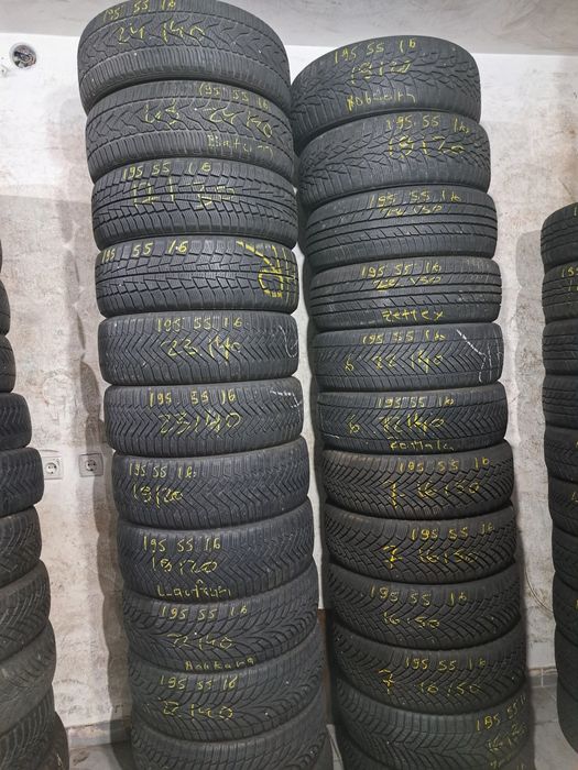 Anvelope 195/55 R16 Continental, Michelin ,Pirelli , Nokian