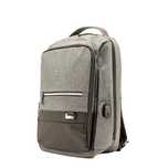 Ghiozdan rucsac laptop, gri,Lamonza 15.6”