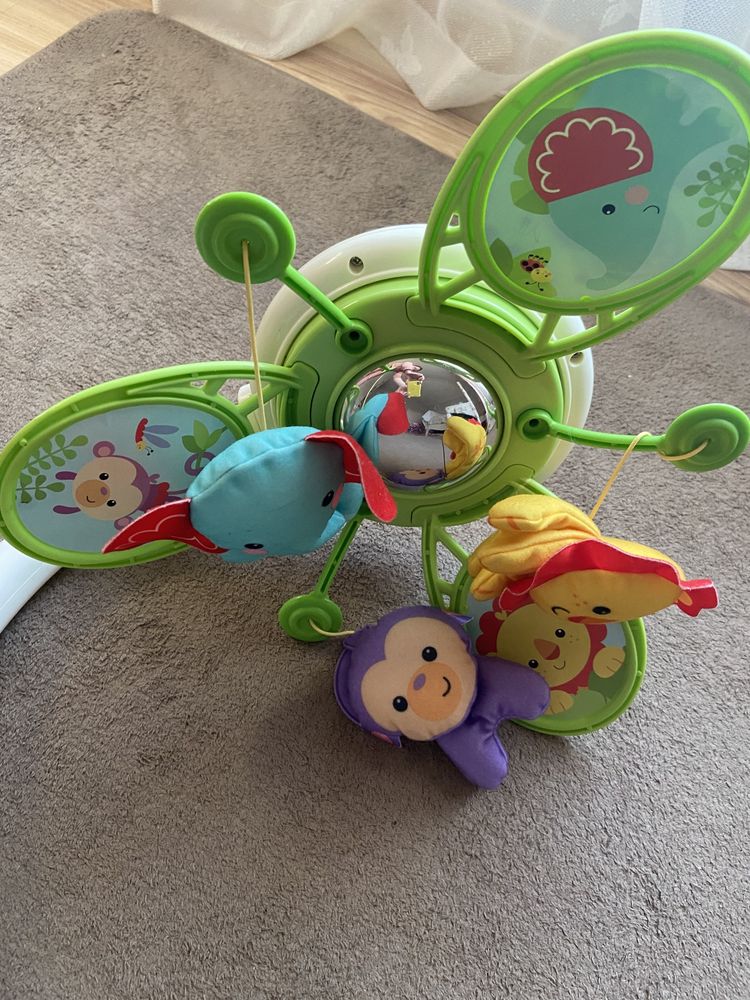 Музикална въртележка за легло Fisher price