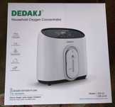 Concentrator de oxigen portabil 1-8L DEDAKJ DE-Q1 cu telecomanda NOU