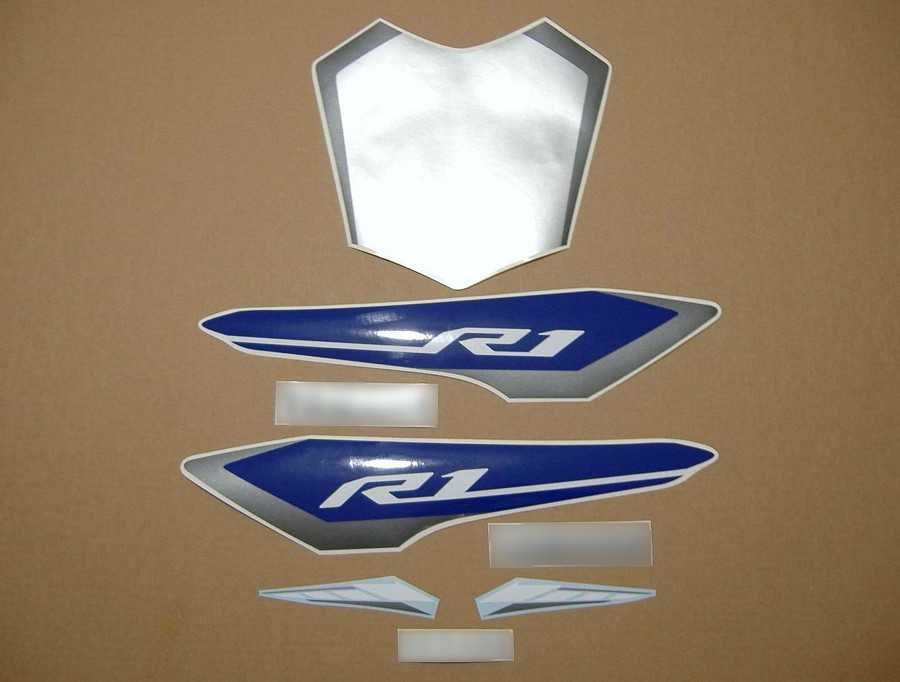 Стикери Yamaha R1 шесто поколение 2015г-2022 Ямаха р1 лепенки rn32 yzf
