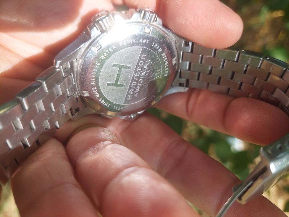 Ceas Hamilton Khaki Eto cronograf quartz swiss made