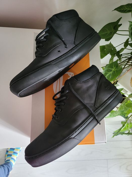 Ghete piele Timberland Adventure black negre 45 11 10.5 ca noi