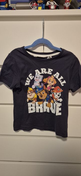 Tricou copii h&m patrula catelusilor  marimea 122/128