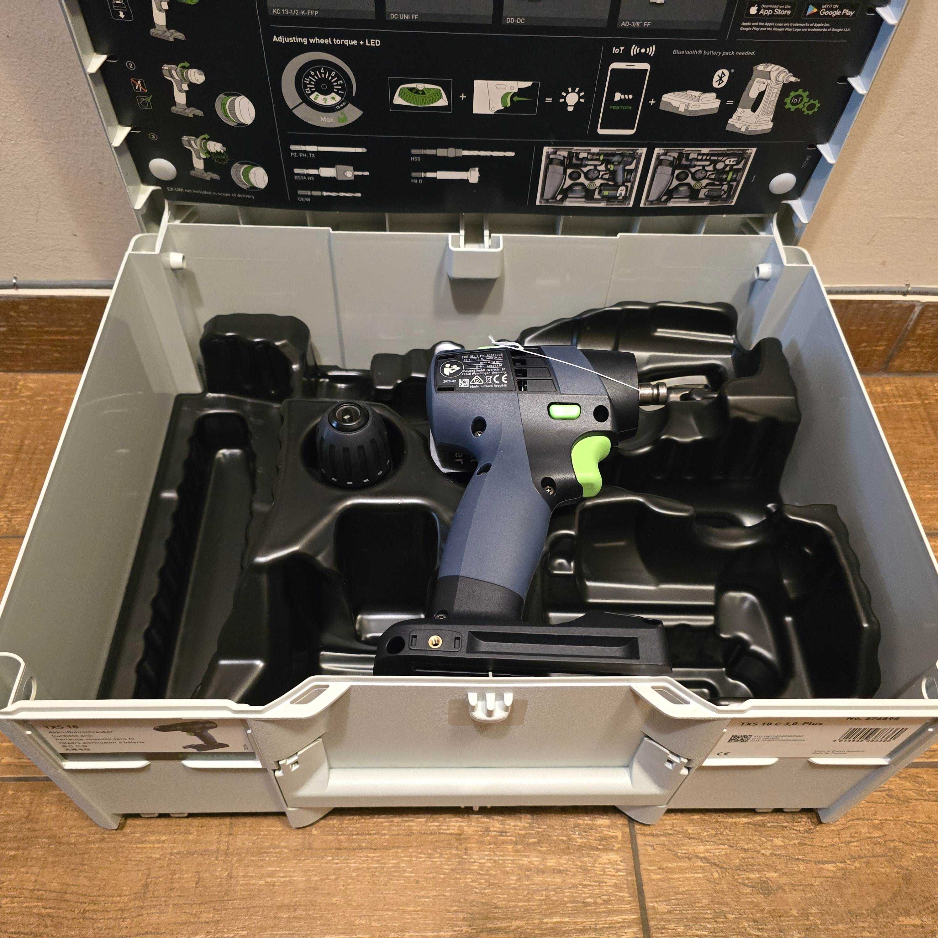 Винтовърт на Festool, модел TXS18 basic