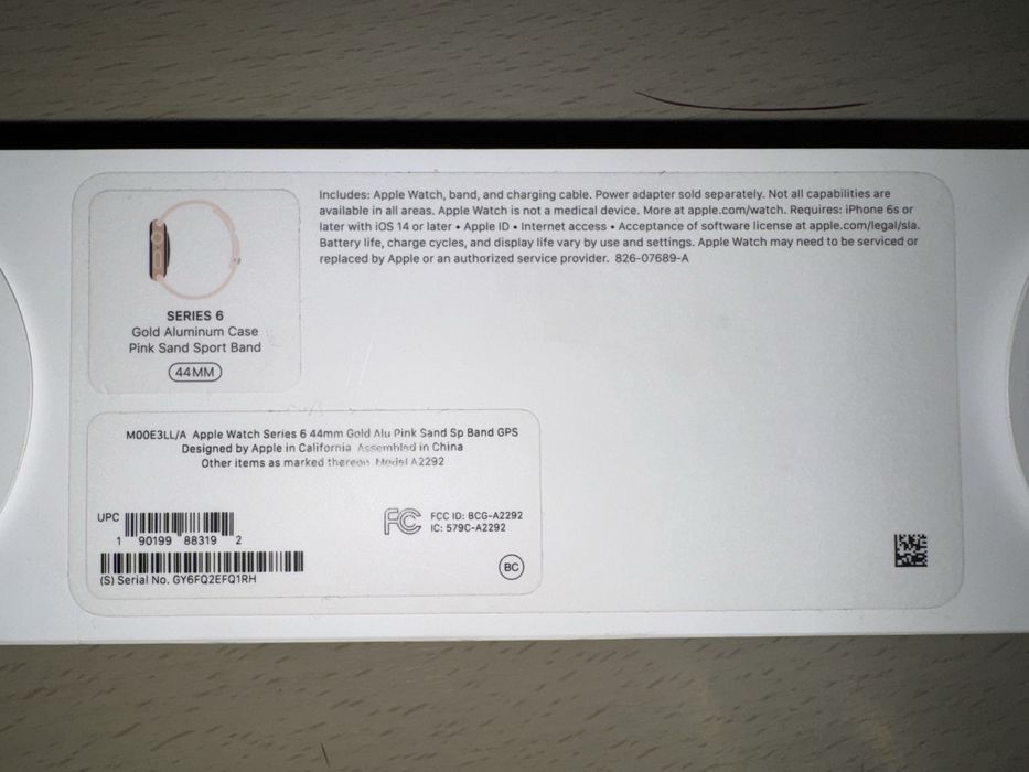 Часы Apple watch series 6