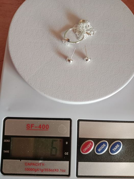 Продам 2 комплекта серебра 925 женские цепочки кольца