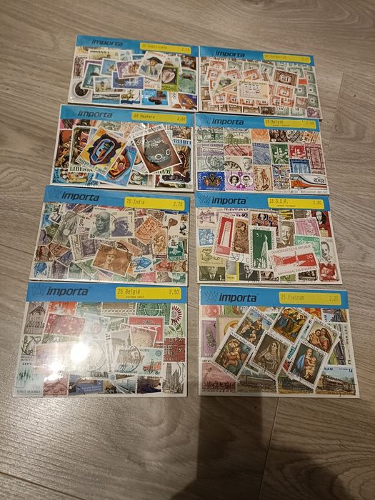 Plicuri Sigilate Timbre Importa - diferite țări și tematici