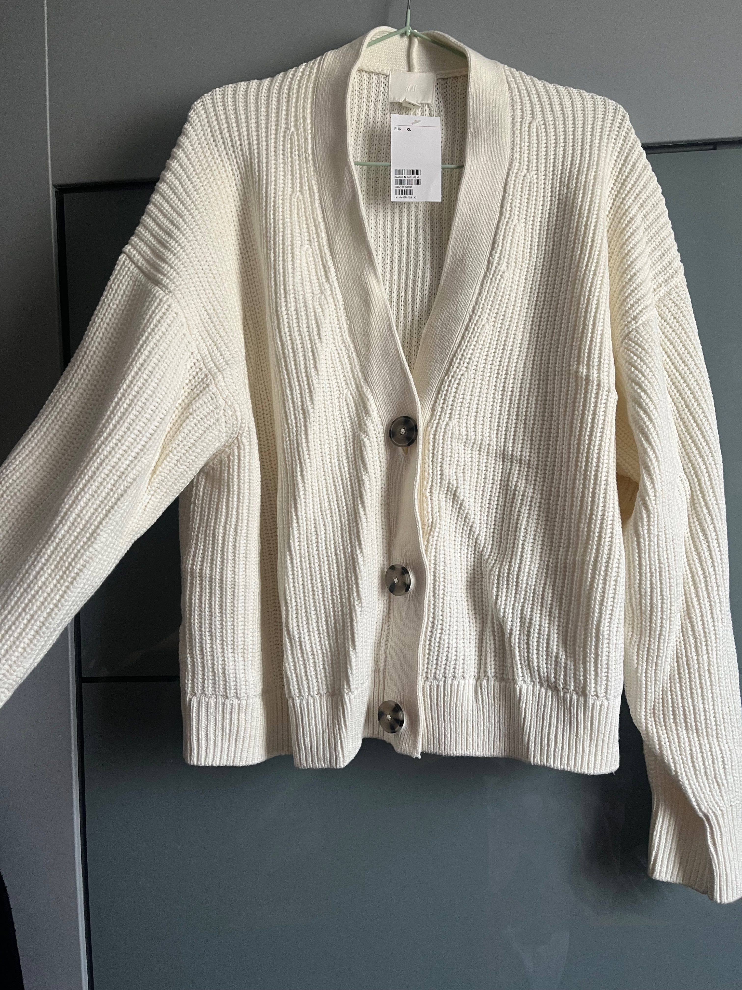 Cardigan alb H&M damă