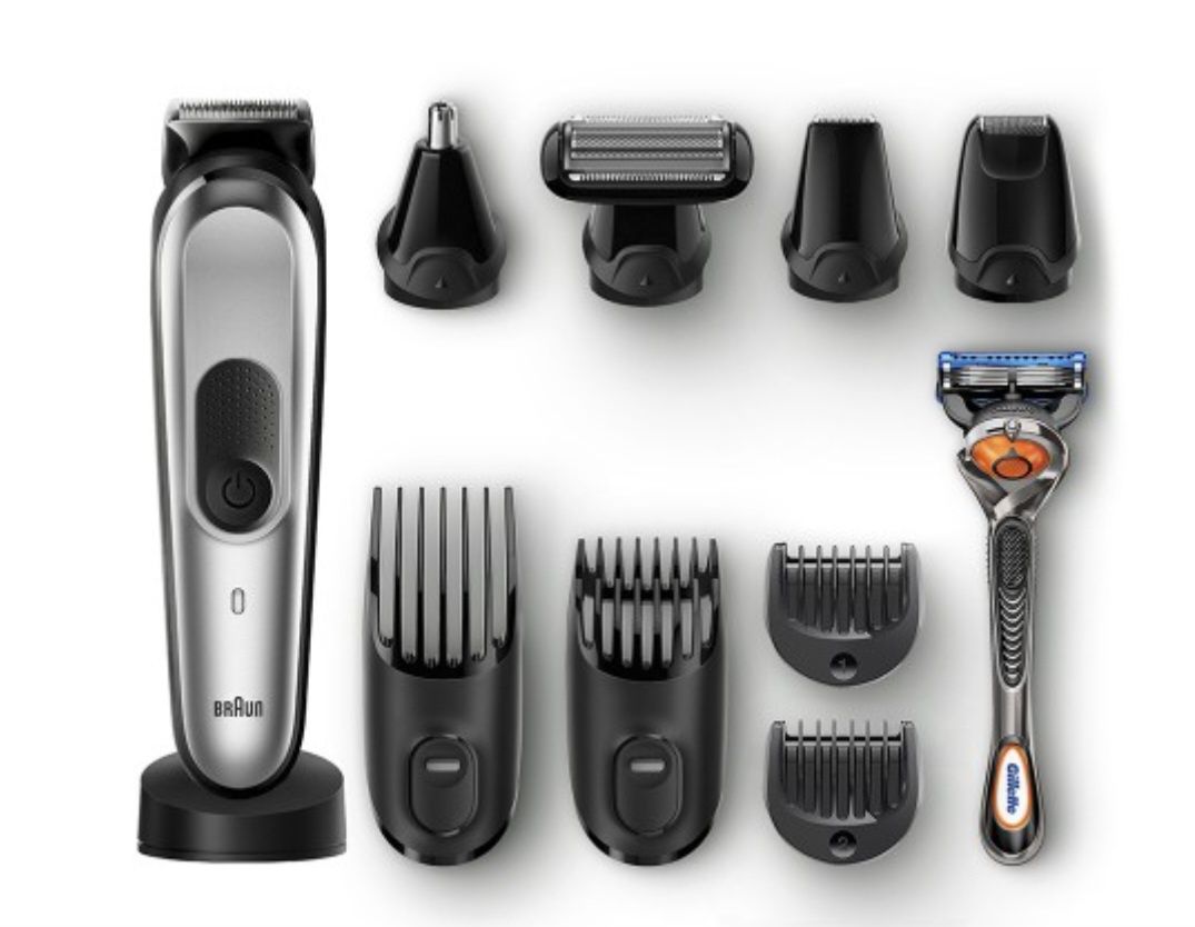 Триммер универсальный Braun MGK7920TS + Бритва Gillette