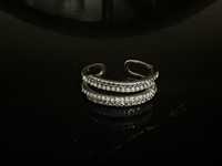 Серебряное кольцо модное