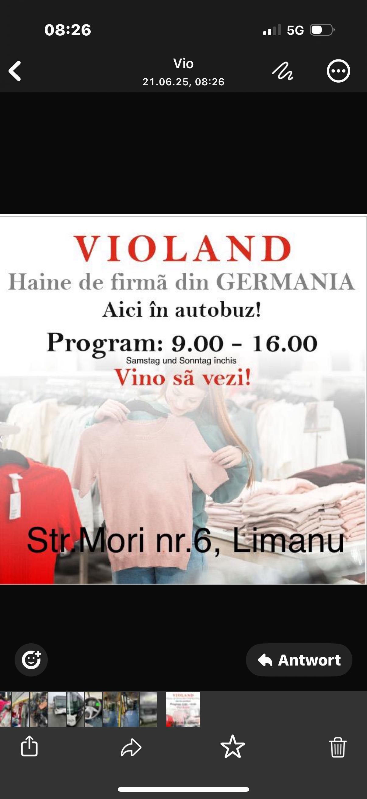 SC Violand Haine marca Bon Prix Angro si la Buc.la 15 lei Buc