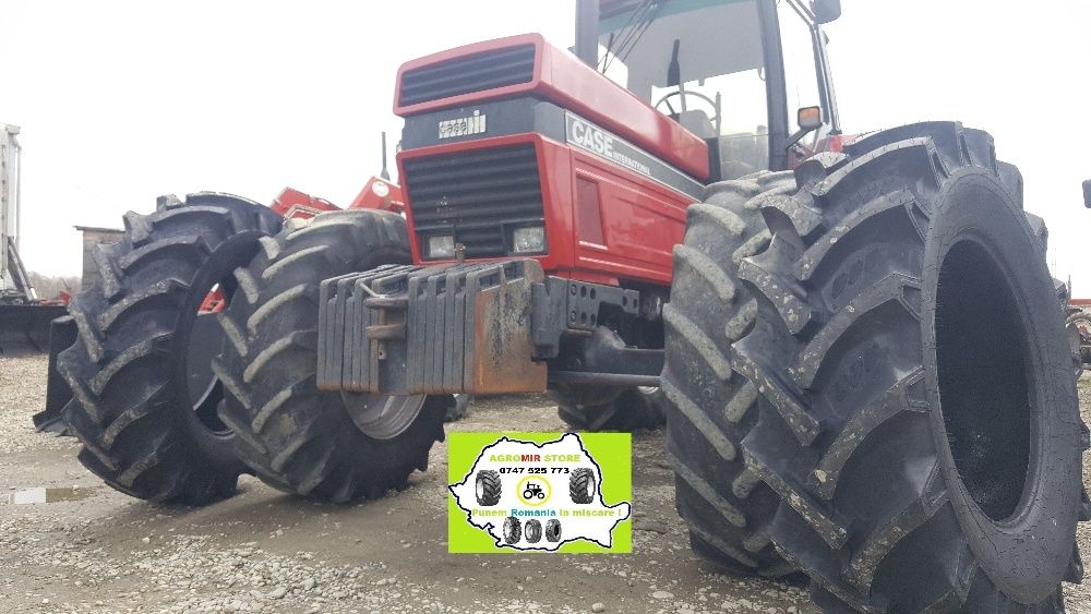 16.9-28 Cauciucuri BKT noi agricole pentru tractor profil autocuratare
