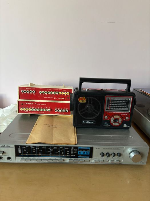 Радиоприемник New Kanon и усилители