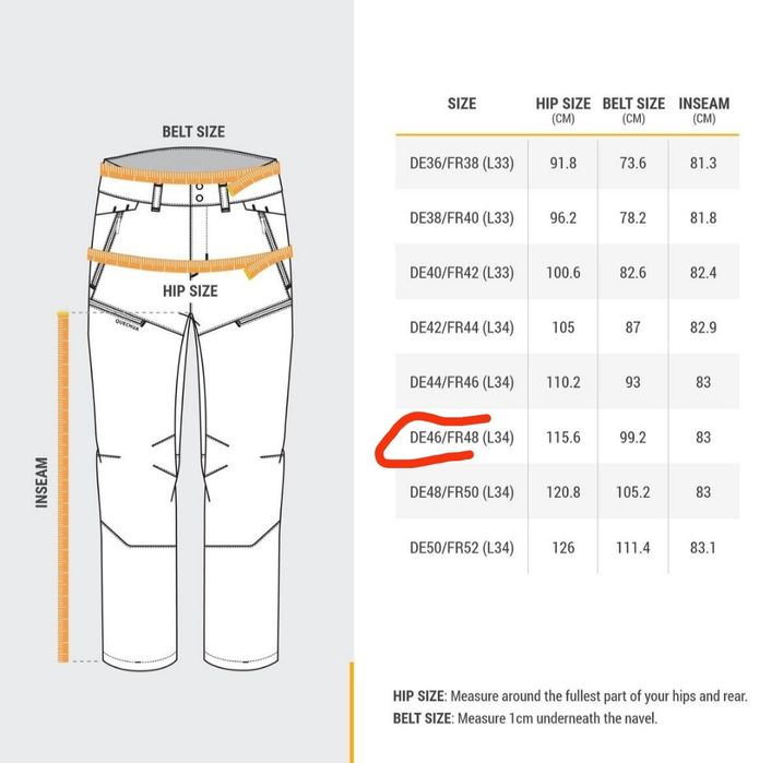 NOU Pantaloni Sky, iarna, mărime reglabila XL-2XL