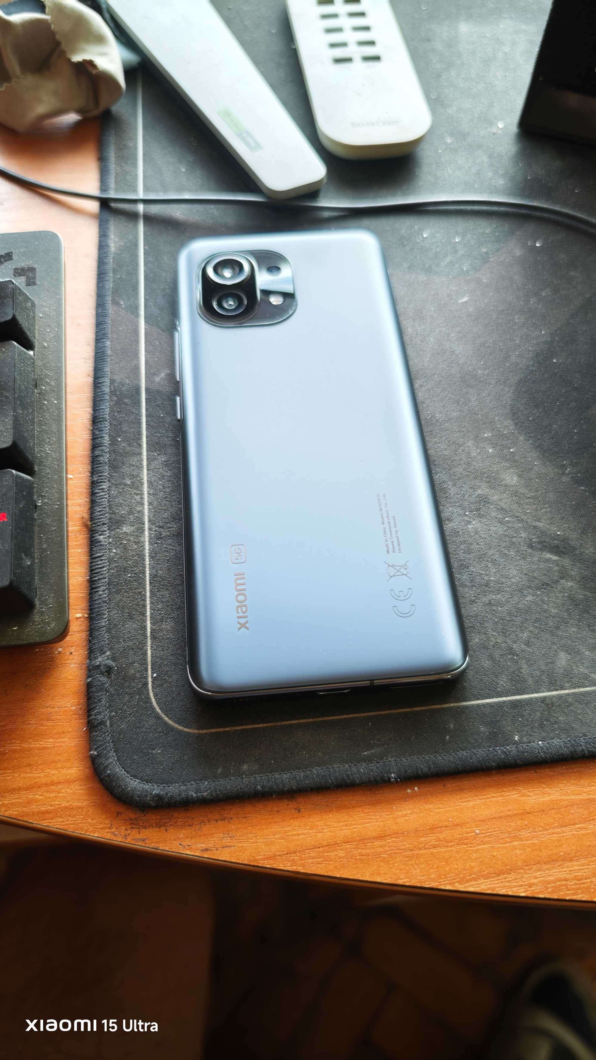 Смартфон Xiaomi Mi 11, Dual SIM, 256GB, 8GB RAM, 5G, Midnight Grey