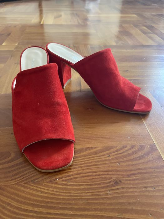 Sandale tip papuci piele