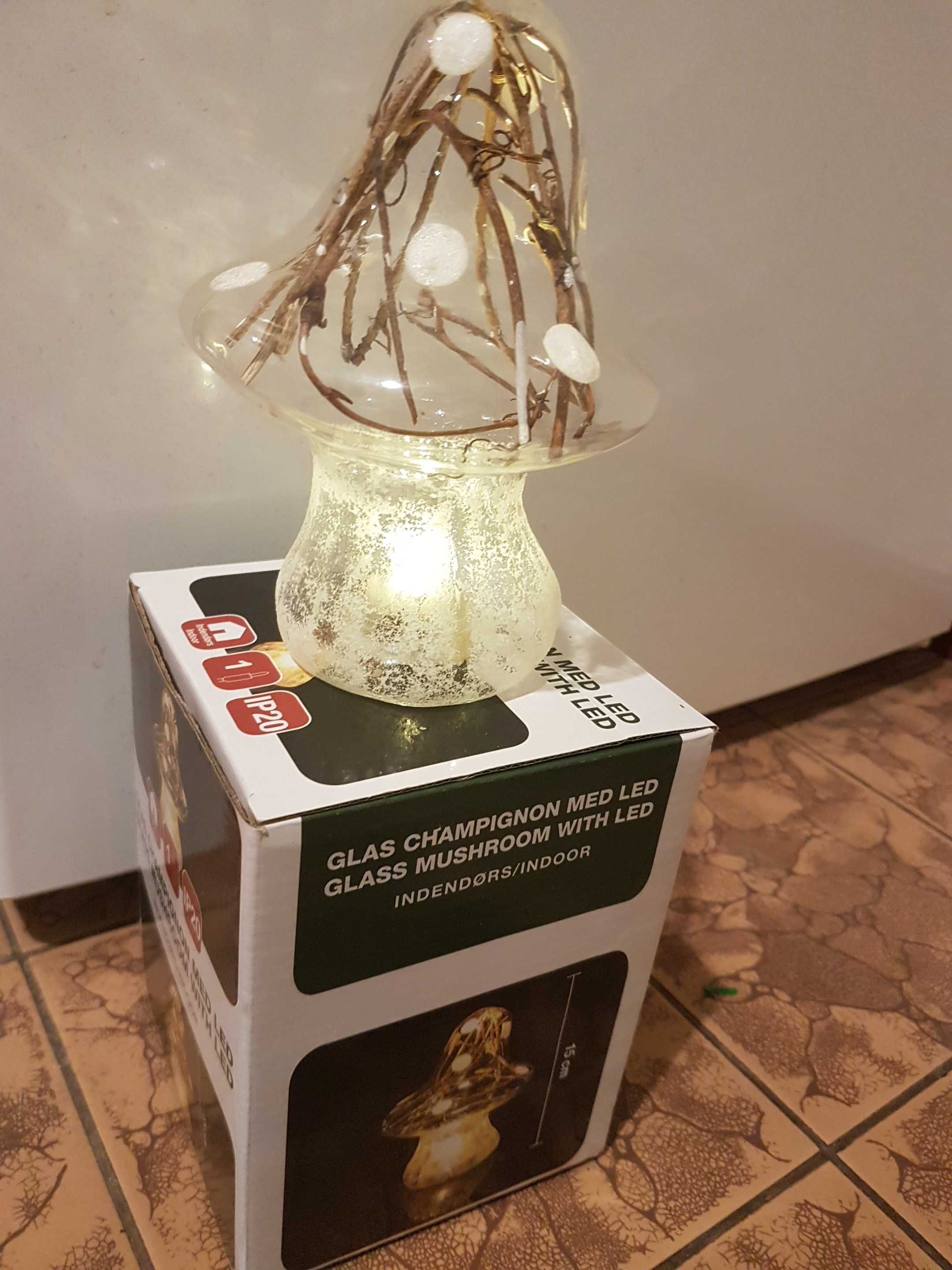 LED лампа, тип гъбка