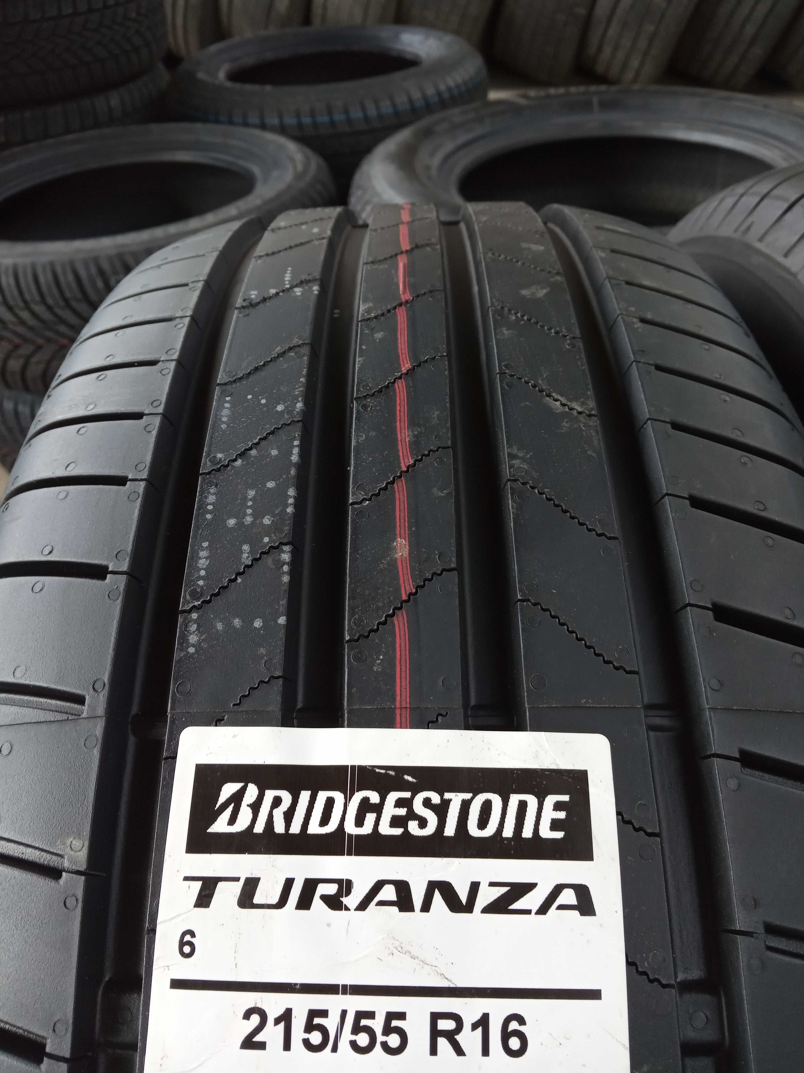 4 Нови летни гуми 215/55R16 Bridgestone Turanza 6 BS364 93V DOT2024