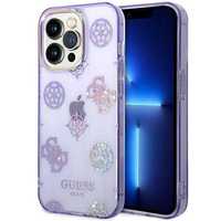 Guess Peony Glitter Hard case за 14 Pro Max, 14 Pro, 14, iPhone 13