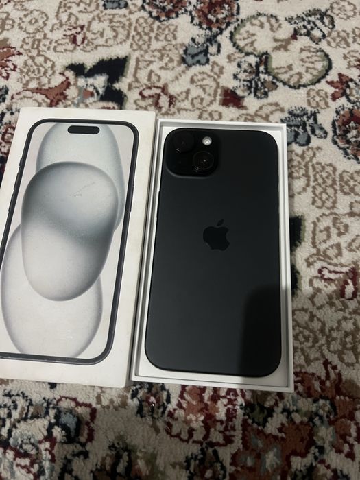 iphone 15 черный 256гб