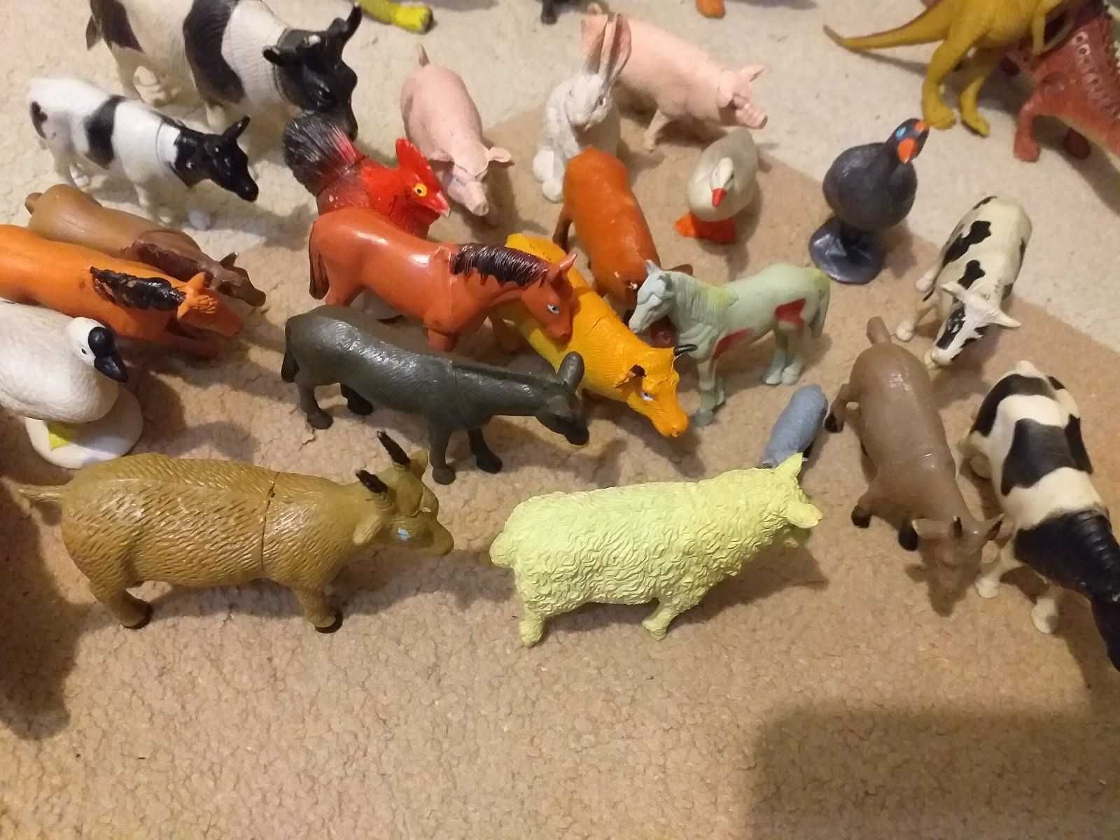 Seturi animale din plastic/dinozauri, salbatice, marine, minifigurine