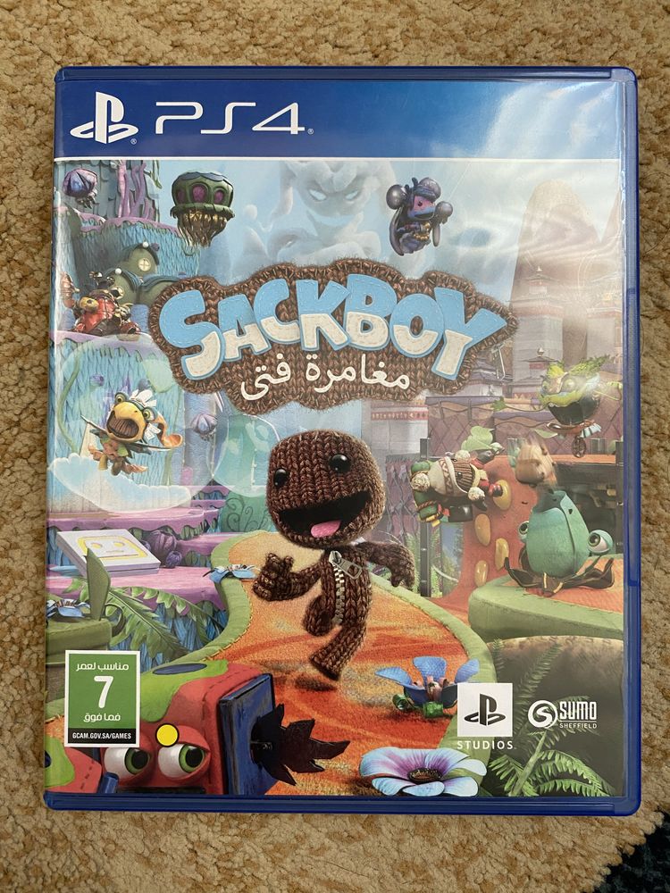 Игра ps4 диск sackboy big adventure