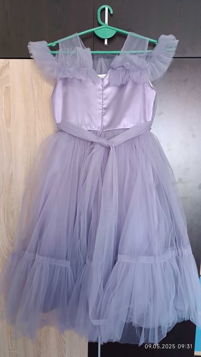 Детска официална рокля р.140