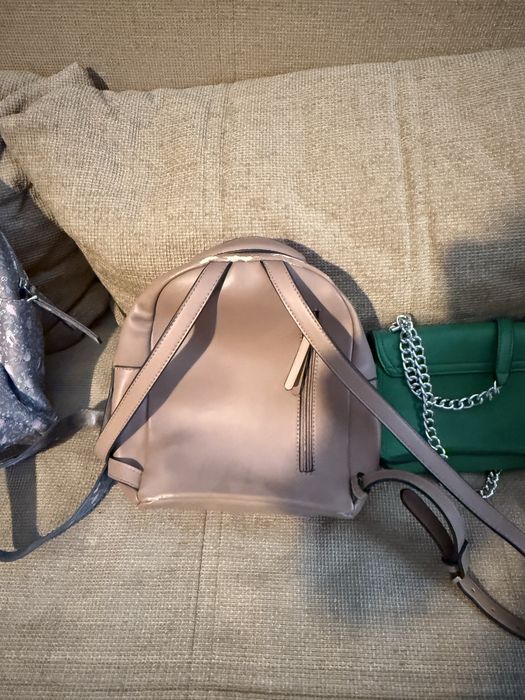 Rucsac 3 buc + geanta verde