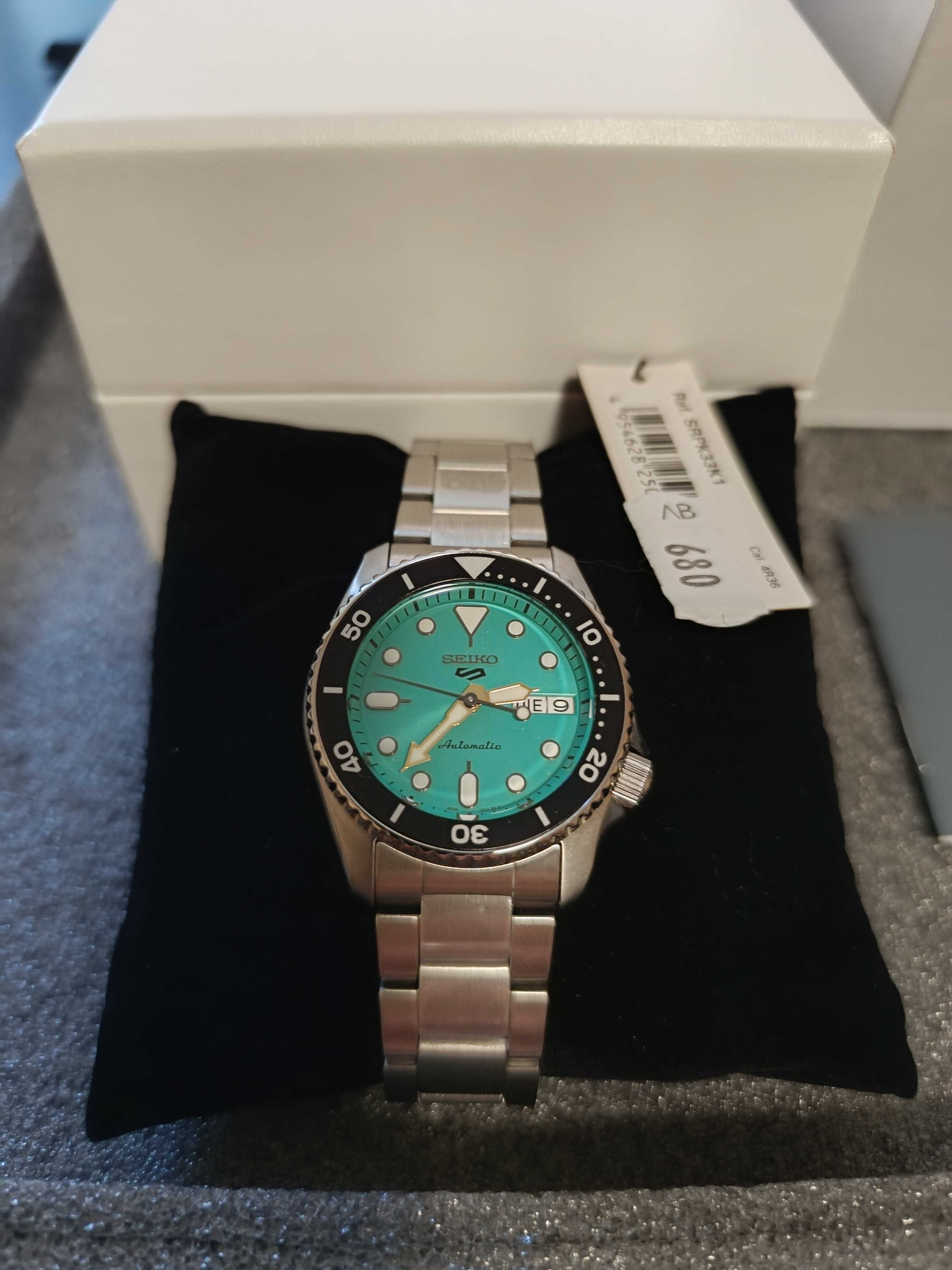 НОВ мъжки часовник Seiko 5 Sports SRPK33K1 - автоматичен механизъм