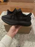 Yeezy 350 Black Reflective Negru