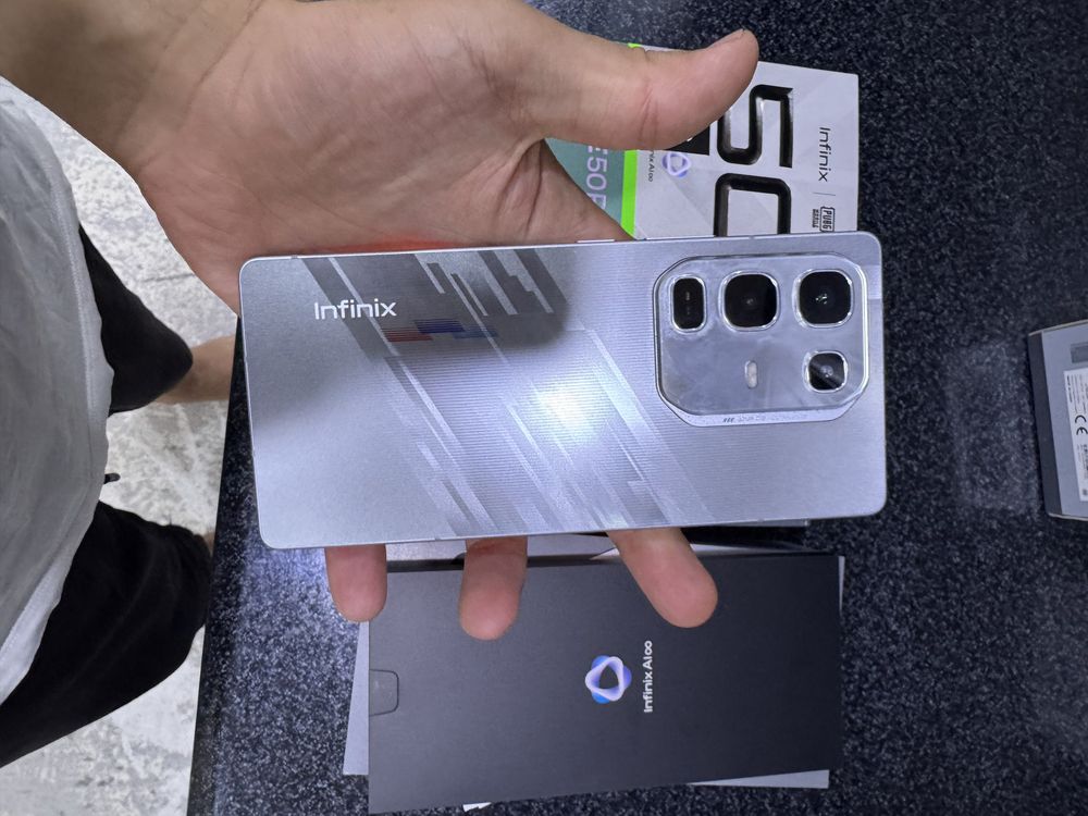 infinix Not 50 pro pamit 12.256g holati ideal karopka dak kamplekt